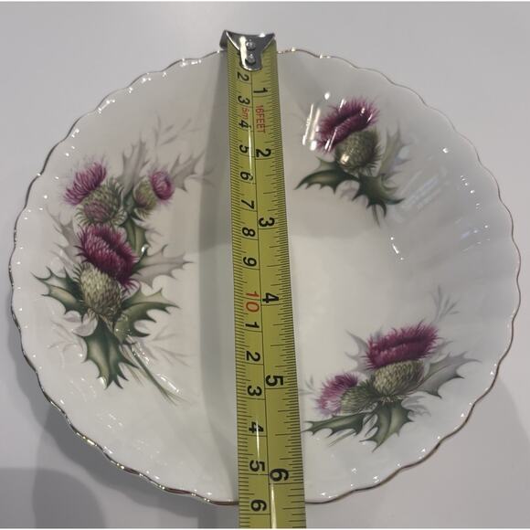 Royal Albert Highland Thistle Cereal Bowl 617427 - Picture 3 of 7